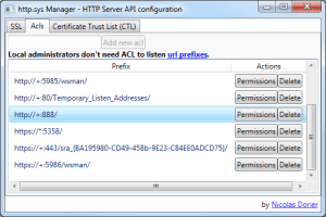 HttpSysManager_ACL